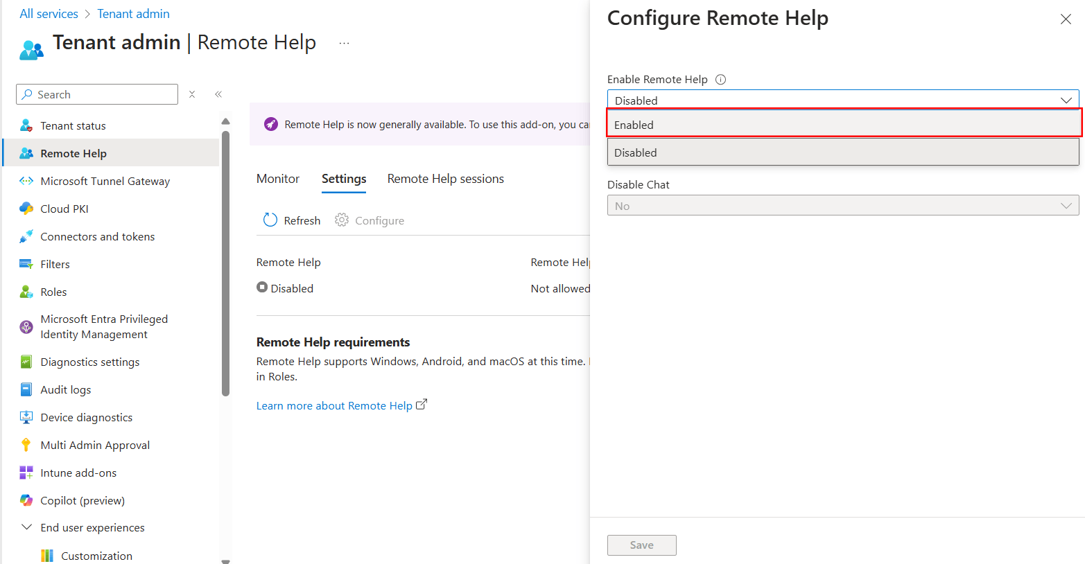 Intune - Solução Moderna de Suporte Remoto (Remote Help) - Jornada 365