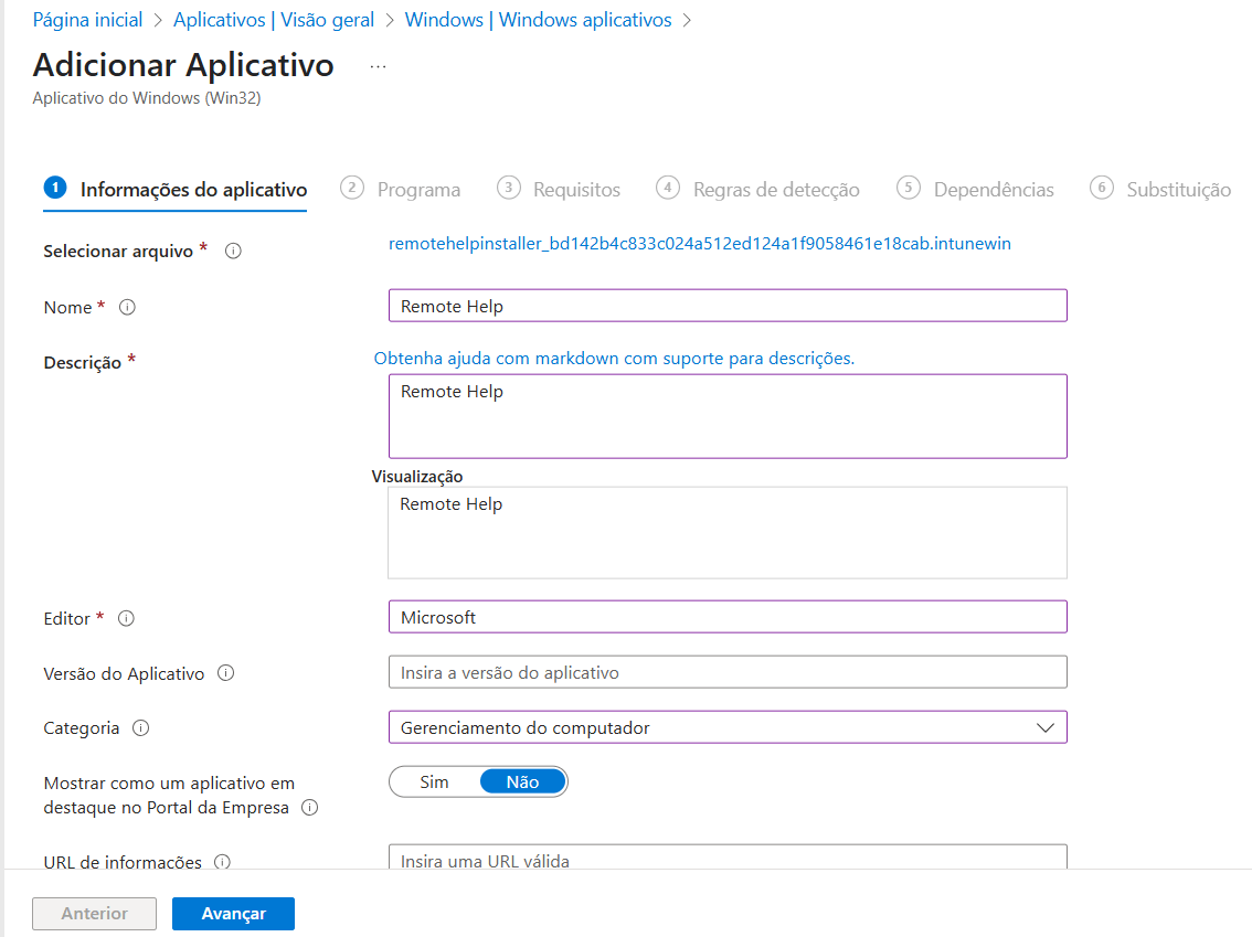Remote help instalação 01