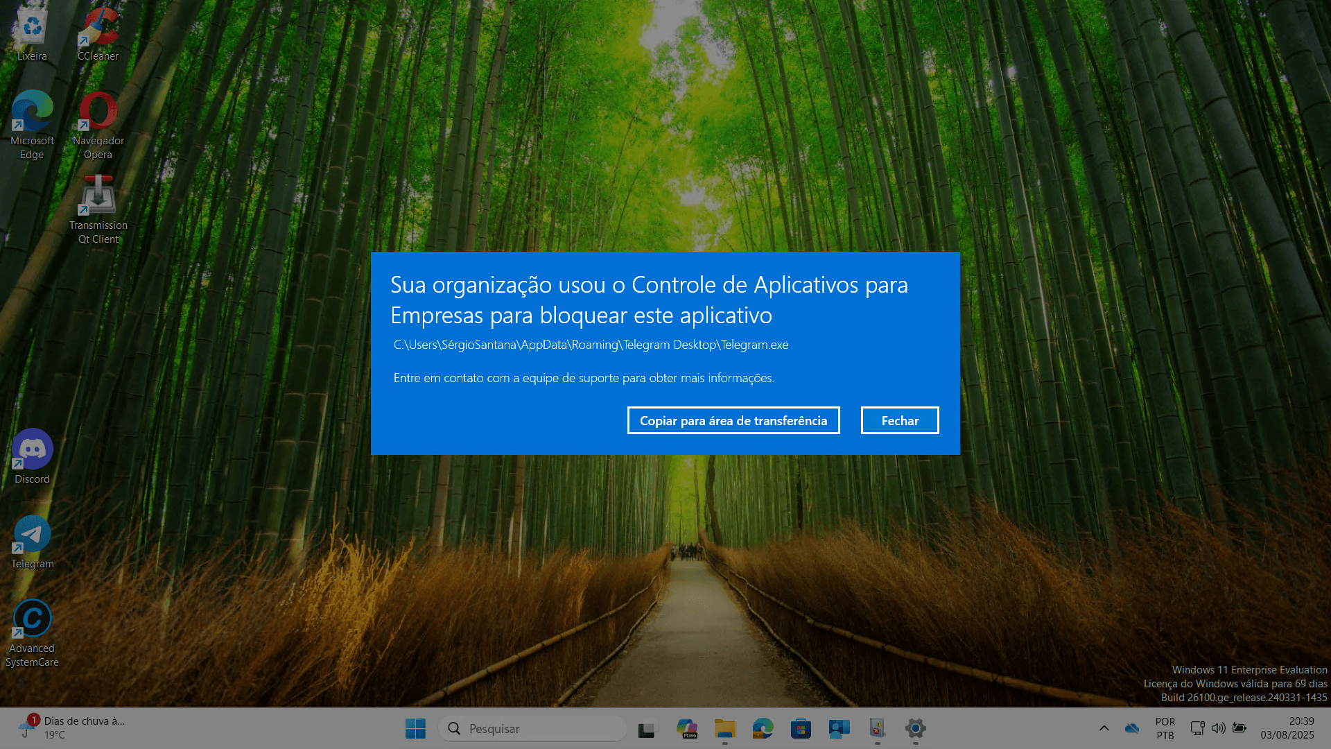 Final app block
