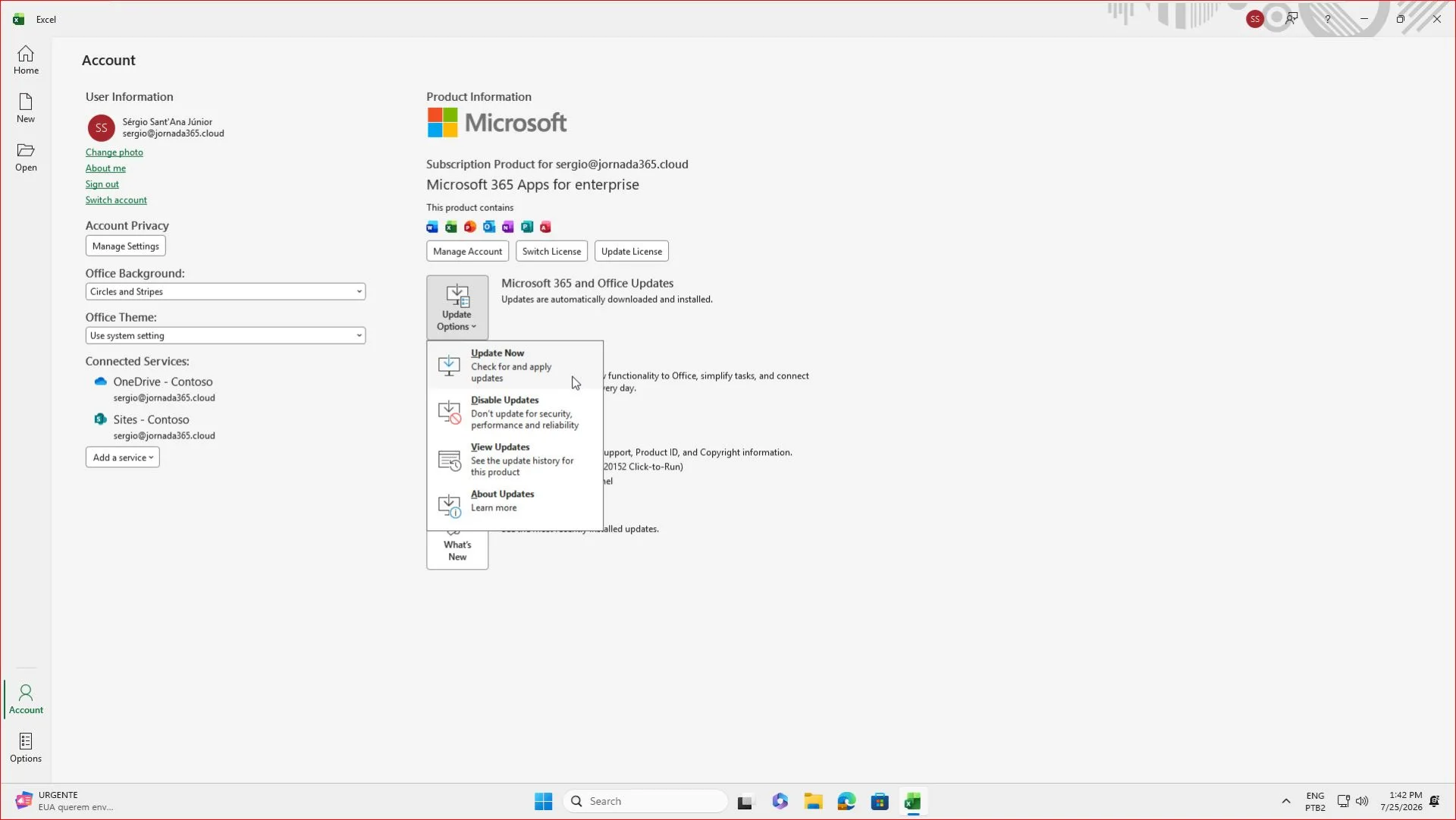 Microsfot 365 Apps Update