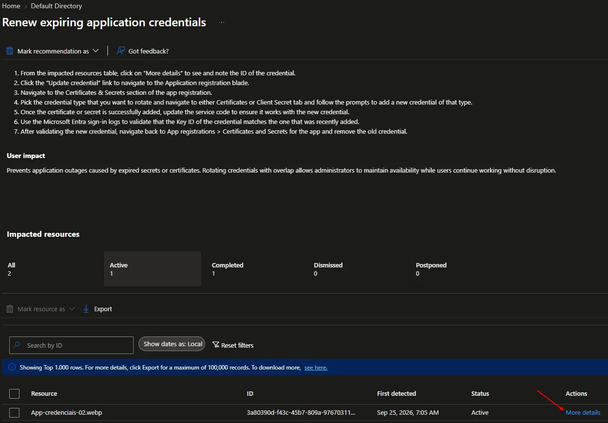 Apps registration